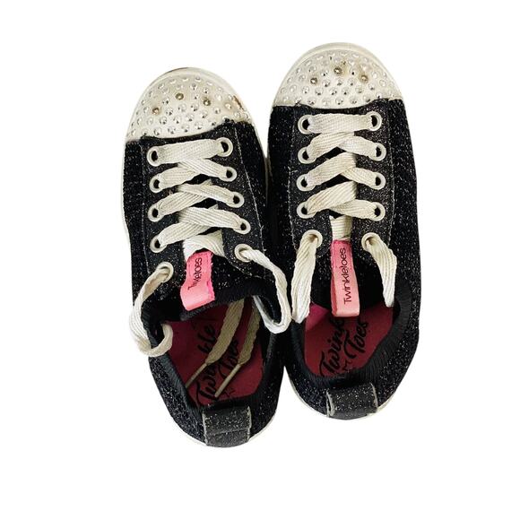 Girl's Skechers Twinkle Toes Light Up Shoes - Picture 5 of 8